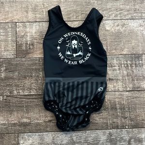 Limited Edition Wednesday Addams leotard by Coco Vida Youth Large